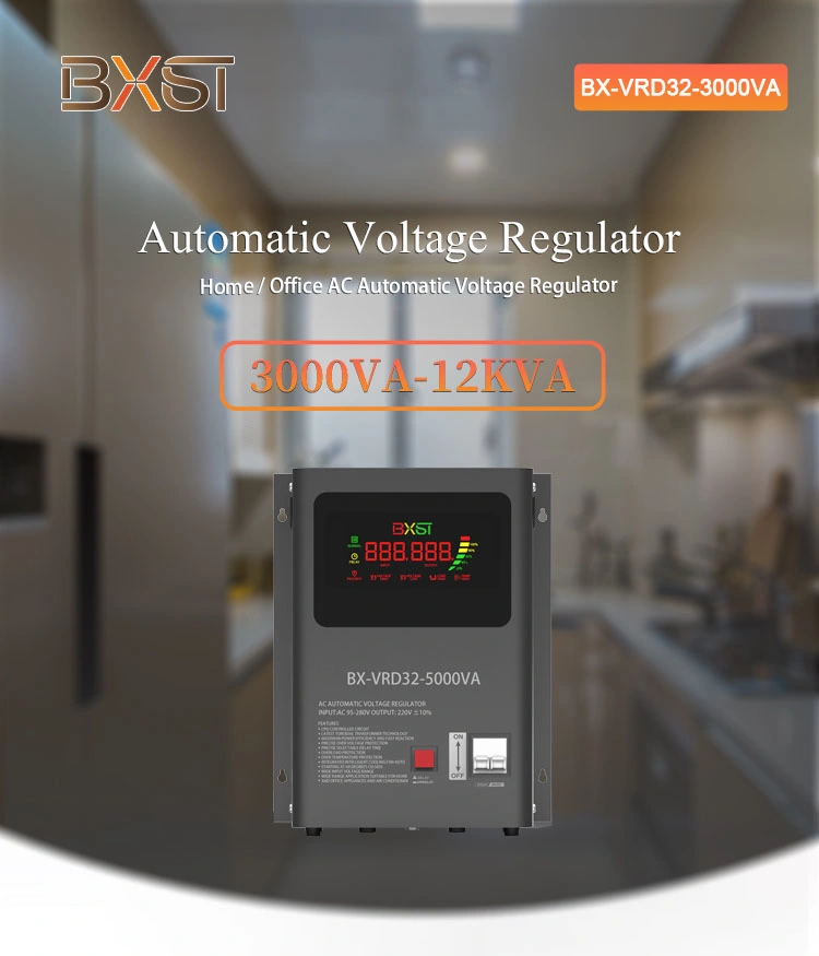 Bxst AVR High-Power Relay Automatic Power Supply Transformer Voltage Stabilizer Regulator