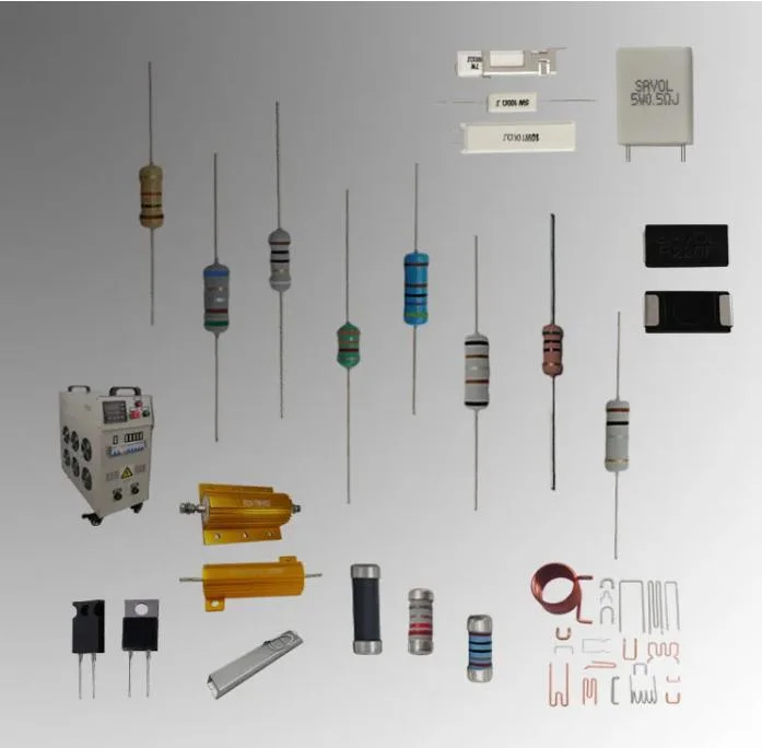 Savol Electronic Components 1/4W 1/2W 1W 2W 3W 4W 5W 6W 7W 8W 10W 12W Metal Oxide Film Resistors