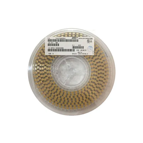 Chip Tantalum Capacitor 477j 470UF 6V6.3V D Type 7343 10% Yellow Tajd477K006rnj 
