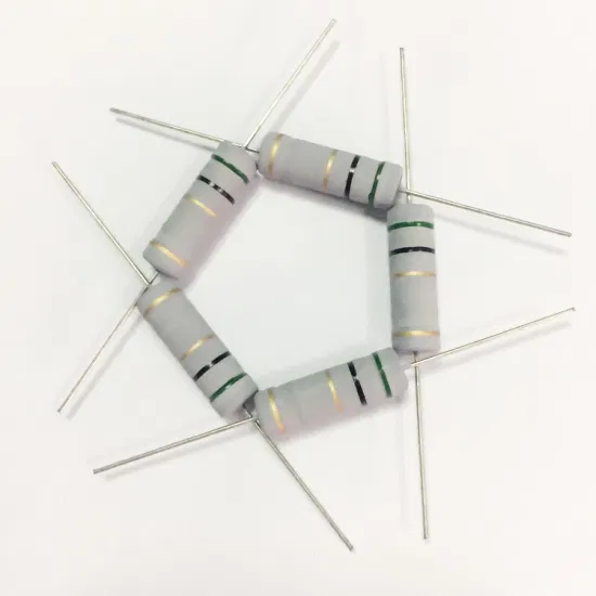 China Manufacturer 5W 10 Ohm Film Metal Oxide Fixed Resistor