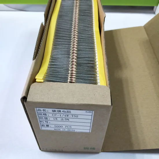 Savol Hot Sell 0.25W 1/4W 1K Ohm Carbon Film CF Resistor 